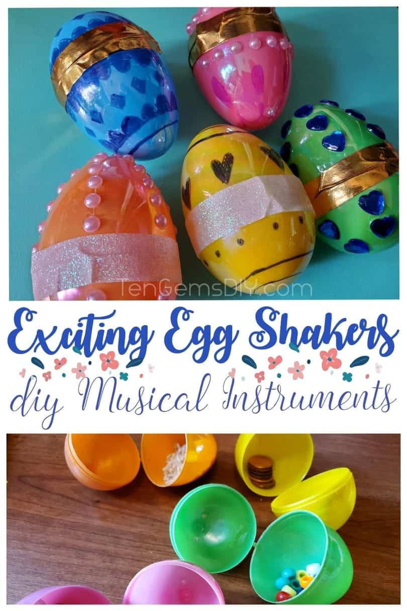 Simple Egg Shakers for Kids the you can make in minutes! This is the  perfect kids activity fo…
