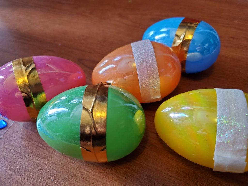 Homemade deals egg shakers