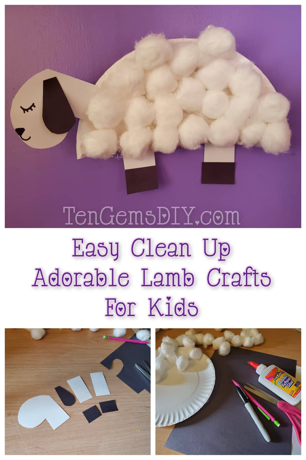 Lamb Crafts For Kids