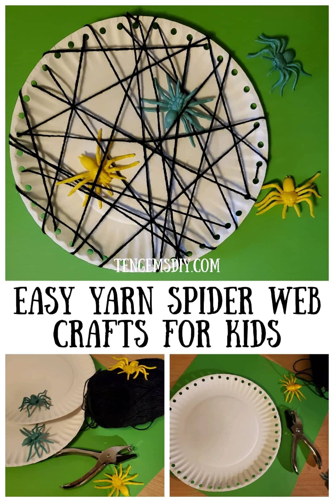 Spider Web Crafts For Kids