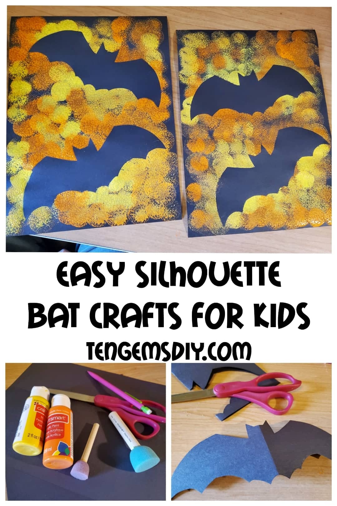 Bat Crafts For Kids
